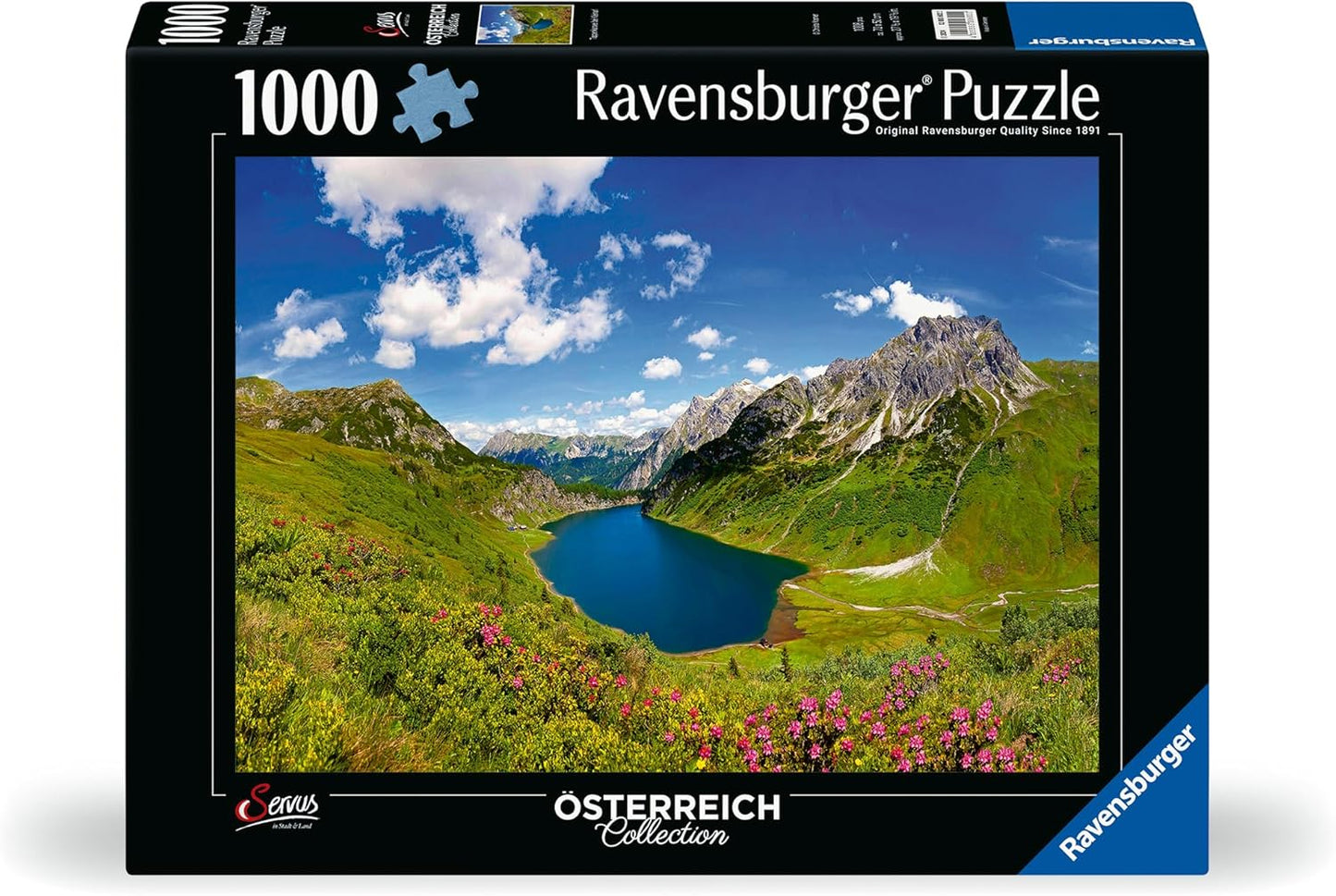 Ausztria Kollekció - Tappenkarsee Ravensburger 1000 darabos kirakó puzzle (RA - 12000602) - puzzlegarden