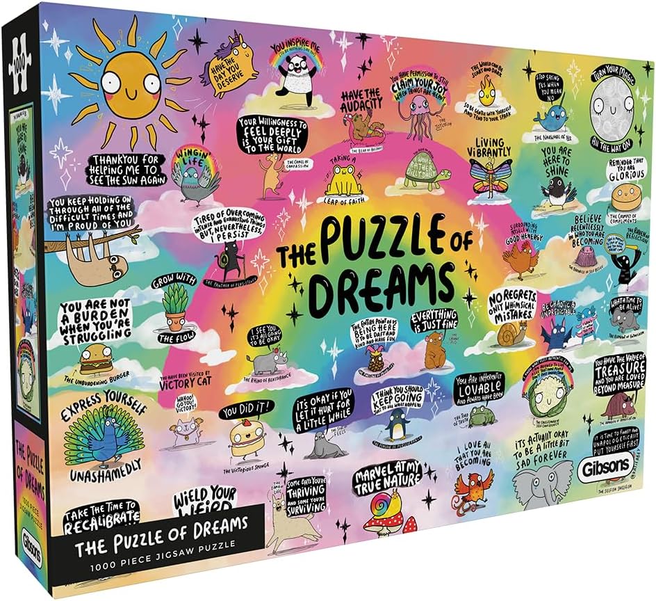 Az álmok kirakója Gibsons 1000 darabos kirakó puzzle (G - G7163) - puzzlegarden