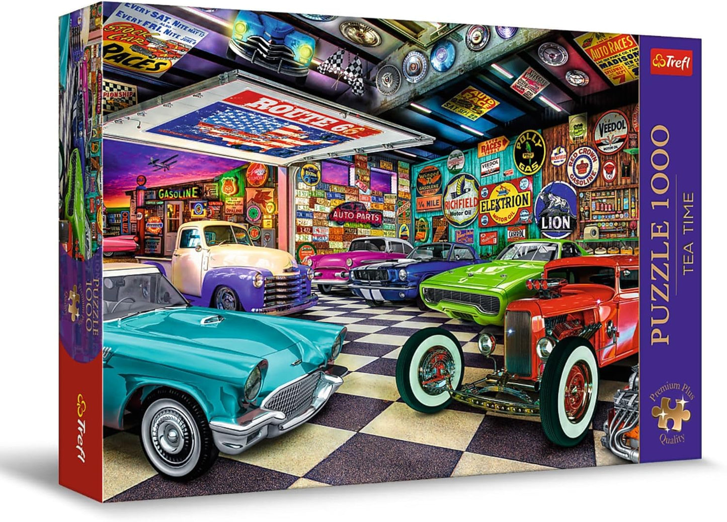 Az Autógyűjtő Trefl 1000 darabos kirakó puzzle (TR - 10845) - puzzlegarden