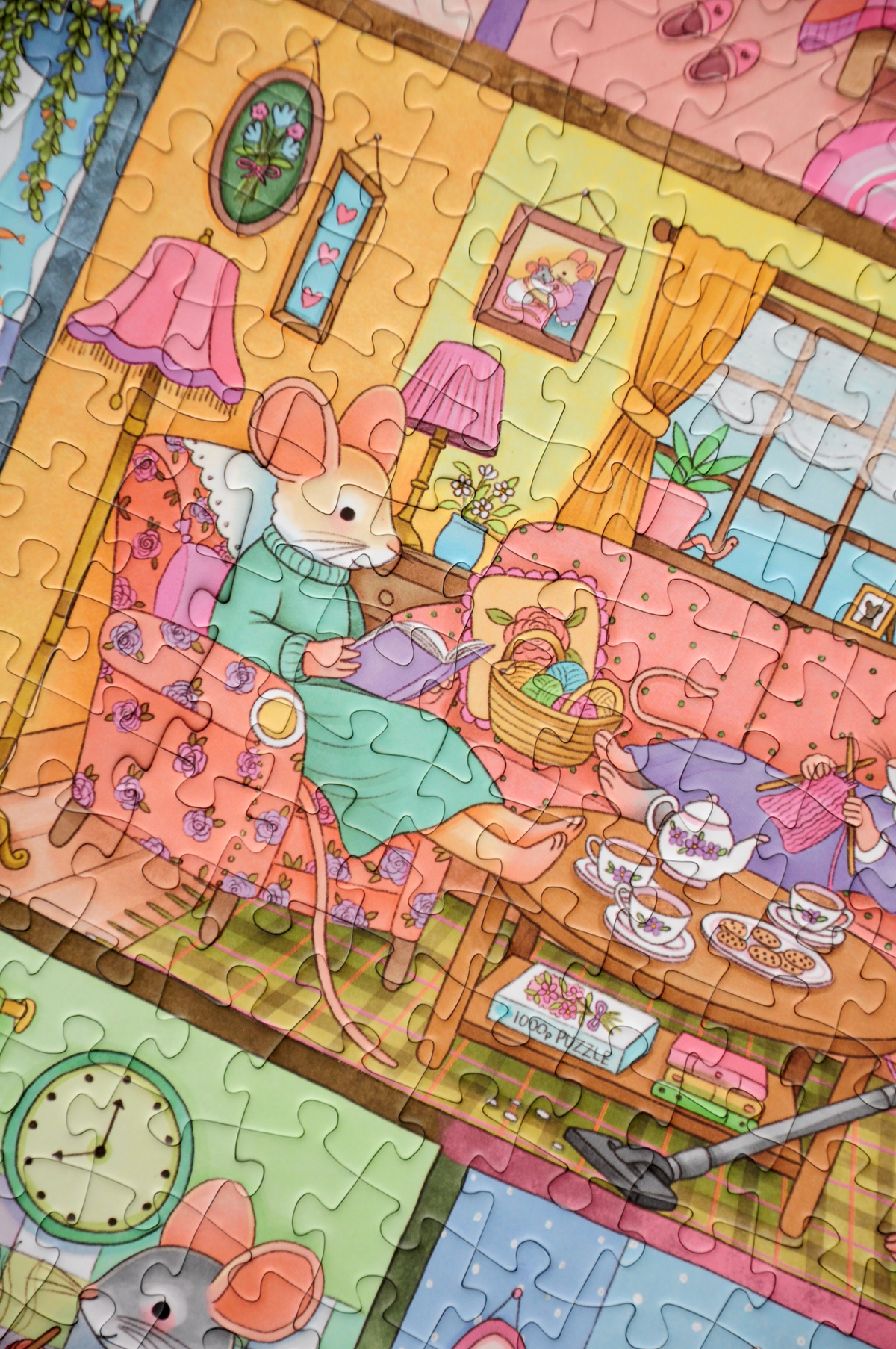 Az egerek háza Reverie 1000 darabos kirakó puzzle (RE-MH1000RS) - puzzlegarden