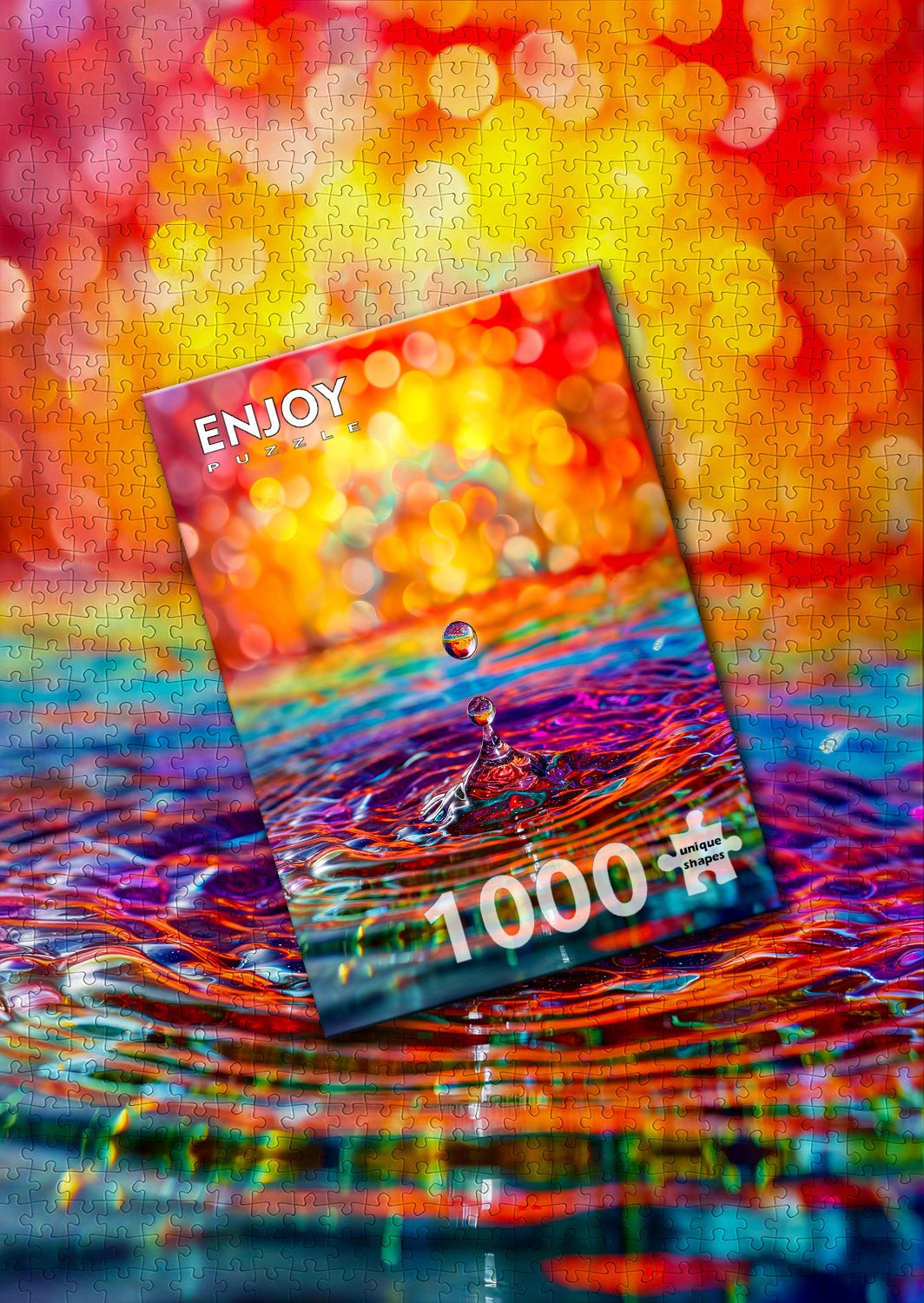 Az élet fröccsenése Enjoy 1000 darabos kirakó puzzle (EN - 2265) - puzzlegarden
