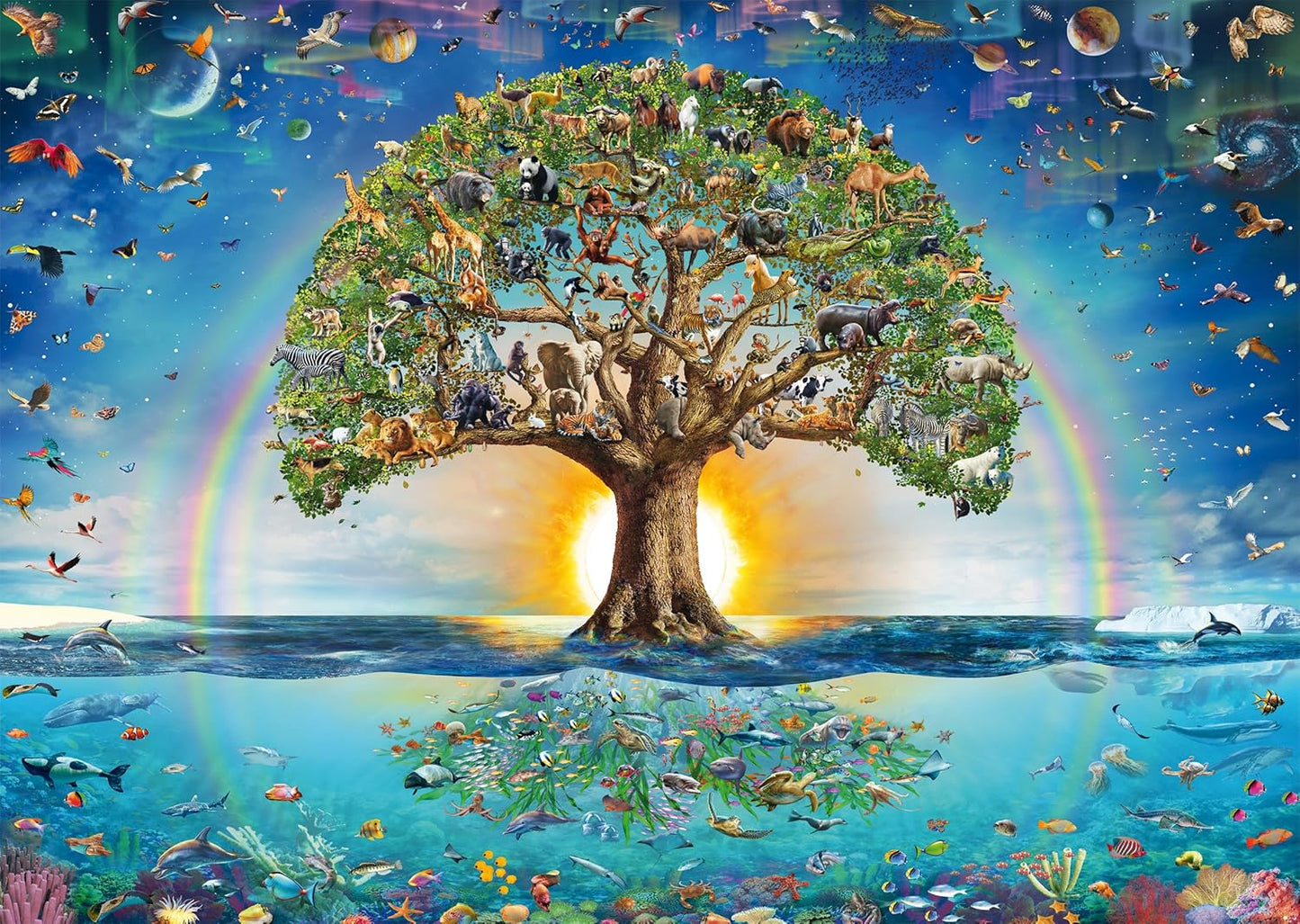 Az Élet varázslatos fája Schmidt Spiele 1000 darabos kirakó puzzle (SCH - 58865 4001504588656) - puzzlegarden