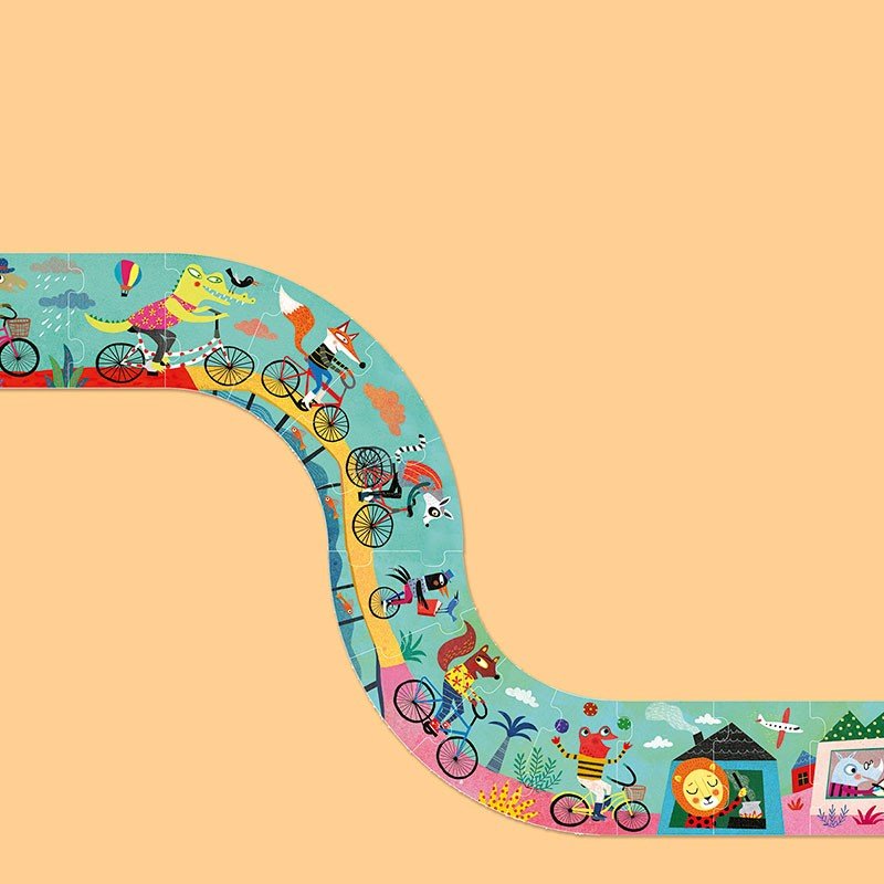Az én biciklim Londji 54 darabos kirakó puzzle (LN - PZ345U) - puzzlegarden