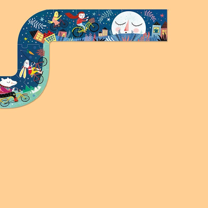 Az én biciklim Londji 54 darabos kirakó puzzle (LN - PZ345U) - puzzlegarden