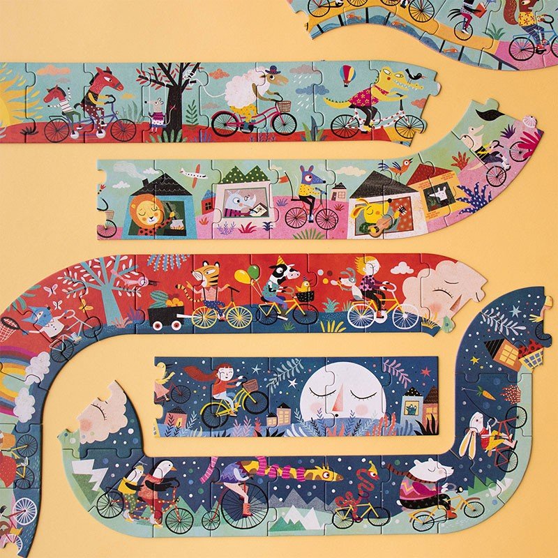 Az én biciklim Londji 54 darabos kirakó puzzle (LN - PZ345U) - puzzlegarden