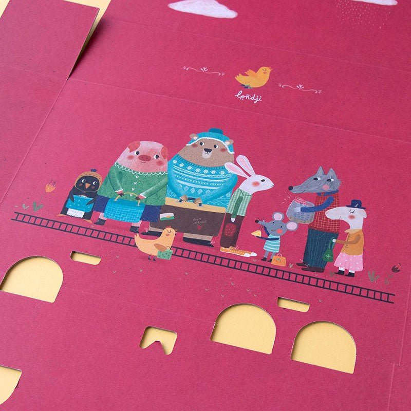 Az én kis vonatom Londji 30 darabos kirakó puzzle (LN-PZ588U) - puzzlegarden