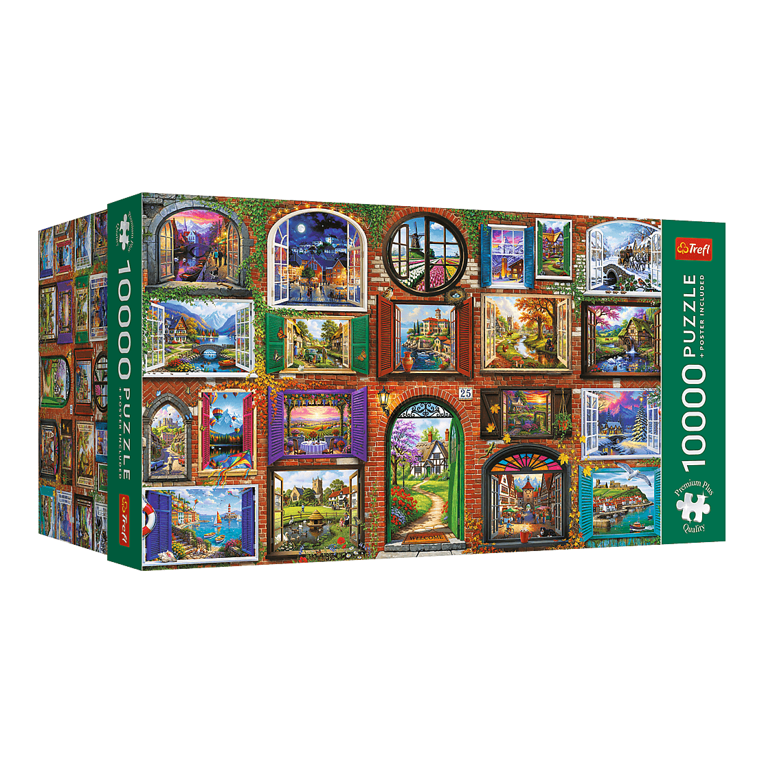 Az évszakok ablakai Trefl 10000 darabos kirakó puzzle (TR-81051) - puzzlegarden