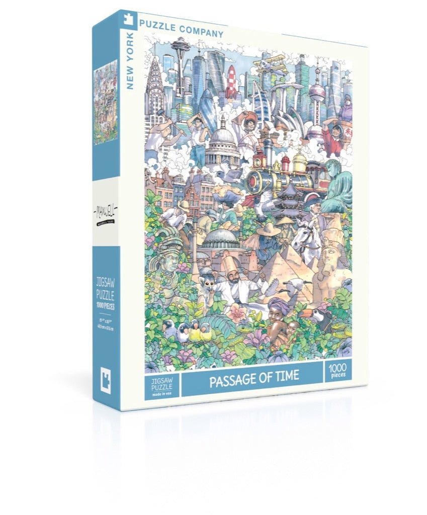 Az idő múlása New York Puzzle Company 1000 darabos kirakó puzzle (NYPC - NPZMT2425) - puzzlegarden