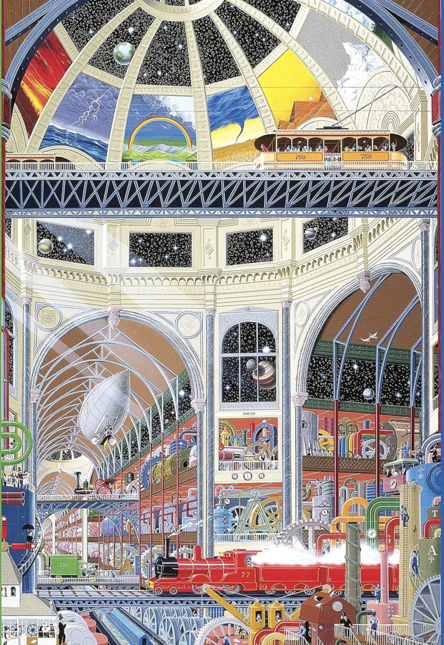 Az Időjárás - gépezet Pomegranate 1000 darabos kirakó puzzle (POM - AA1115) - puzzlegarden