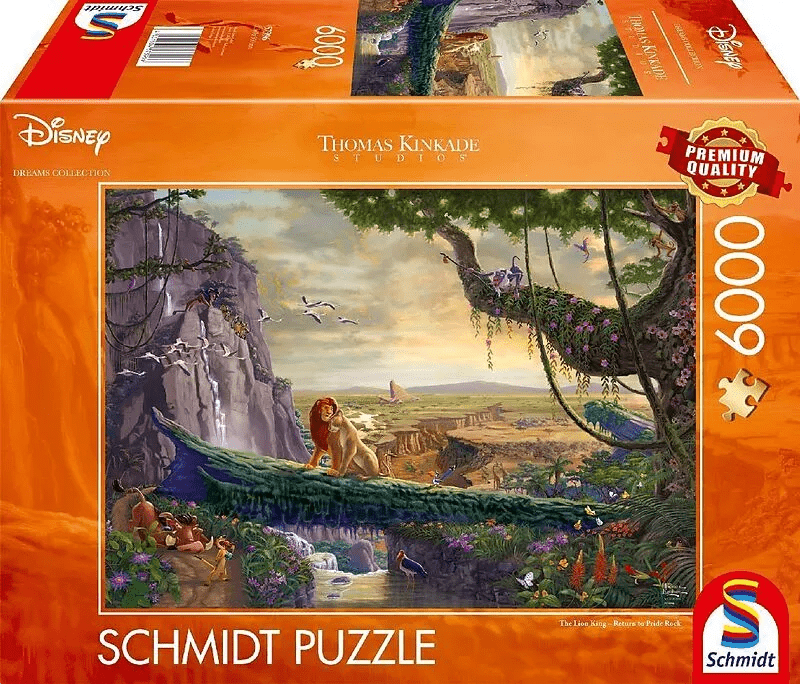Az Oroszlánkirály - Visszatérés a Büszke Birtokra Schmidt Spiele 6000 darabos kirakó puzzle (SCH - 57396) - puzzlegarden