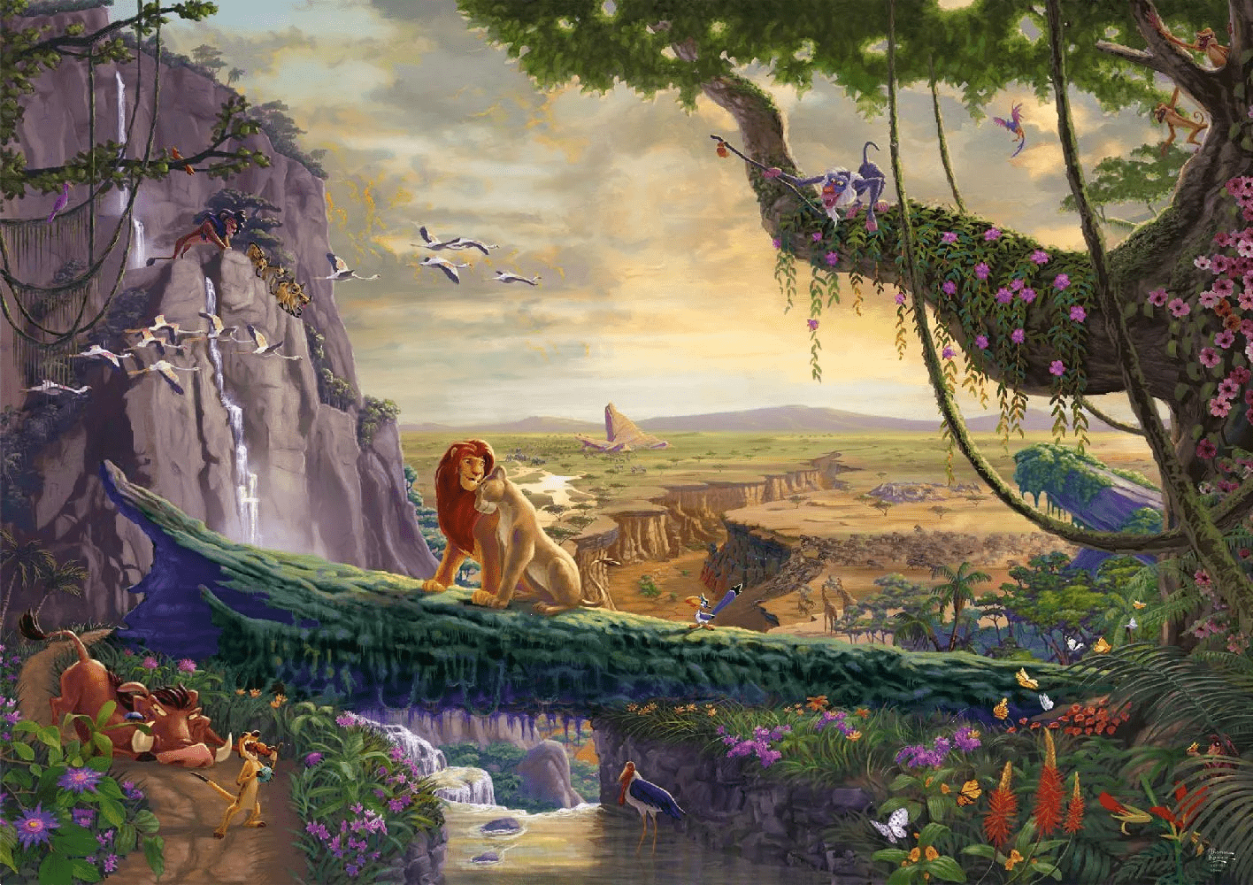 Az Oroszlánkirály - Visszatérés a Büszke Birtokra Schmidt Spiele 6000 darabos kirakó puzzle (SCH - 57396) - puzzlegarden