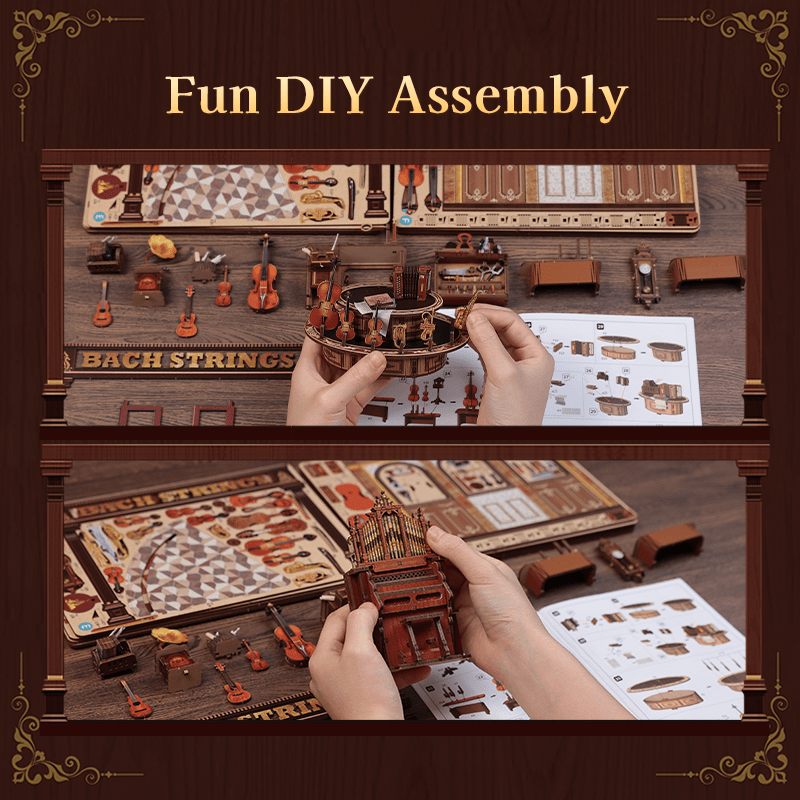 Bach Zeneműbolt CuteBee 285 darabos kirakó puzzle (CB - CWGB404) - puzzlegarden