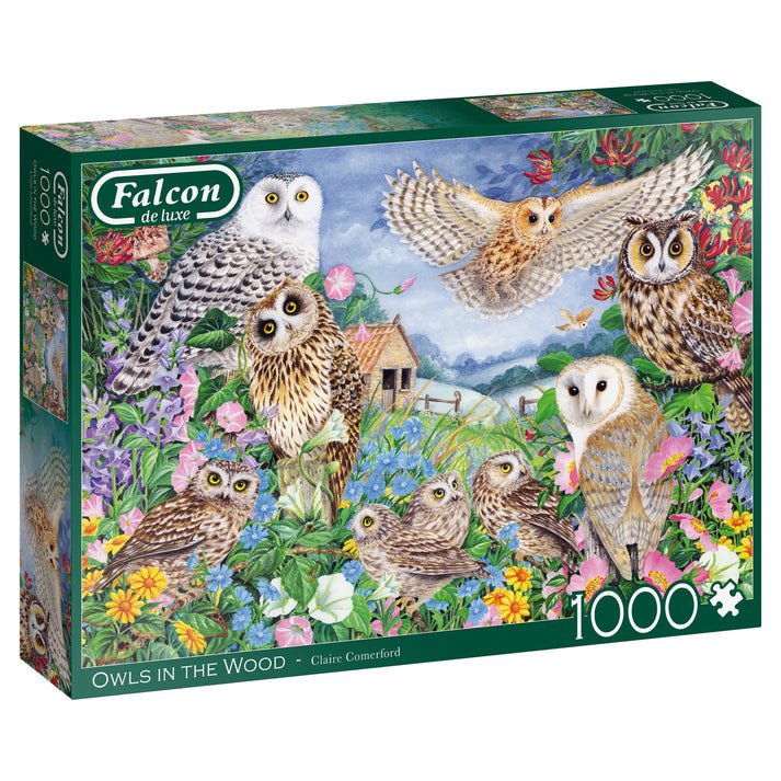 Baglyok az Erdőben Falcon 1000 darabos kirakó puzzle (FA - 11286 8710126112861) - puzzlegarden