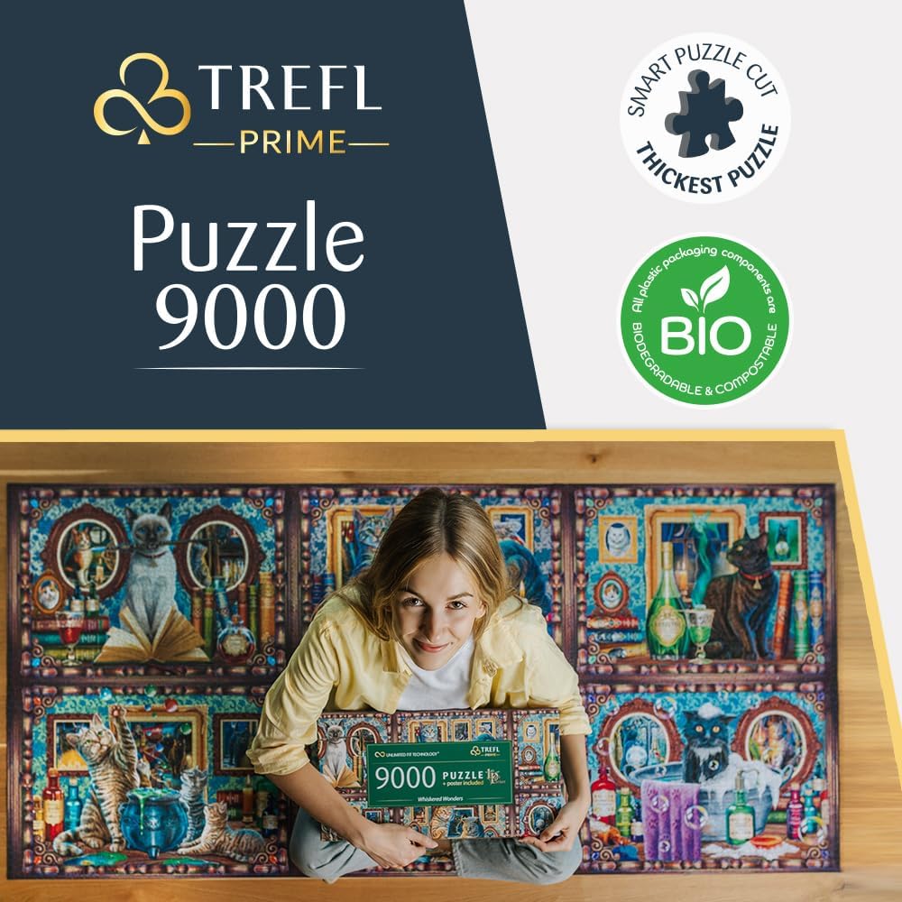 Bajuszos Csodák Trefl Prime 9000 darabos kirakó puzzle (TR-81035) - puzzlegarden