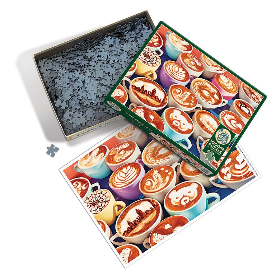 BaristArt – Kávéművészet Cobble Hill 1000 darabos kirakó puzzle (CH - 40118) - puzzlegarden