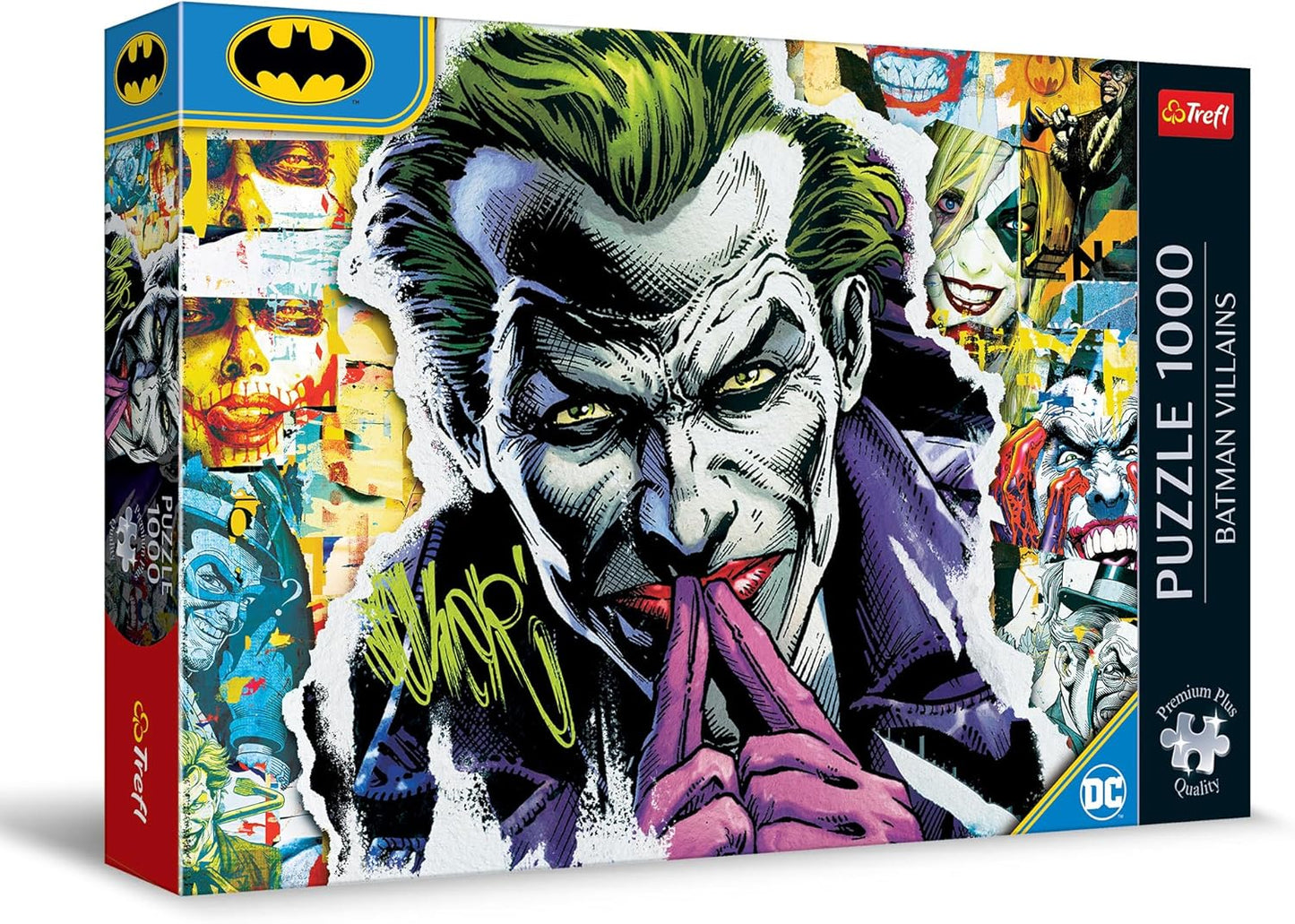 Batman Gonosztevők - A Joker Trefl 1000 darabos kirakó puzzle (TR - 10836) - puzzlegarden