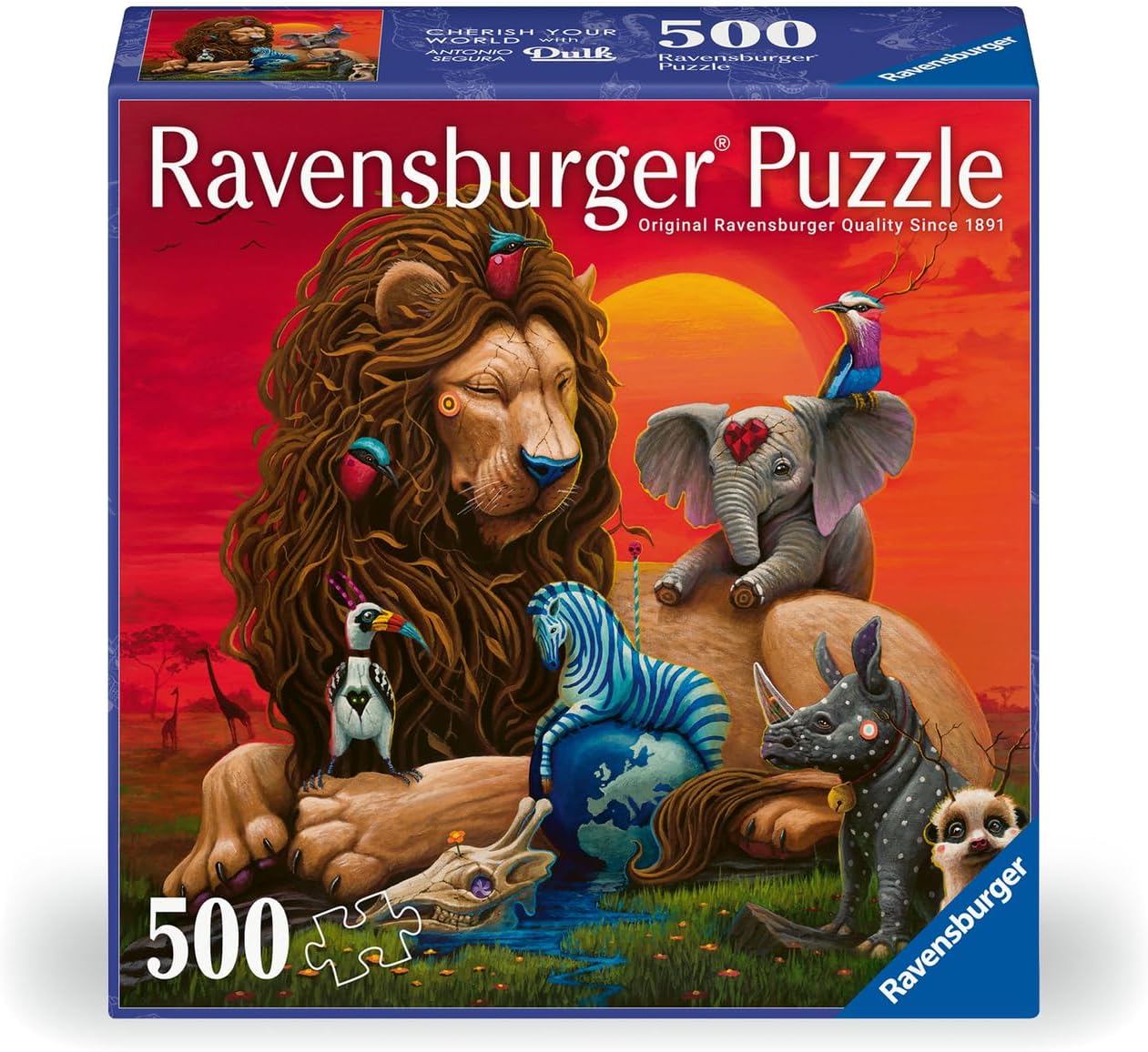 Becsüld meg a világod – Remény Ravensburger 500 darabos kirakó puzzle (RA - 12001470) - puzzlegarden