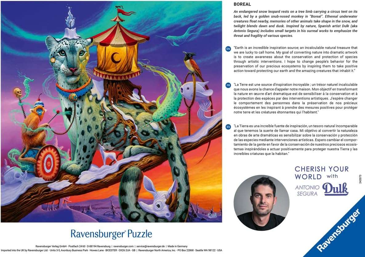 Becsüld meg a világod – Sarki tájak Ravensburger 500 darabos kirakó puzzle (RA - 12001473) - puzzlegarden