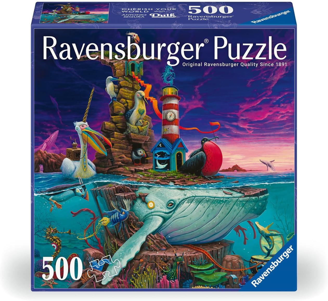 Becsüld meg a világod – Szigetvilág Ravensburger 500 darabos kirakó puzzle (RA - 12001472) - puzzlegarden