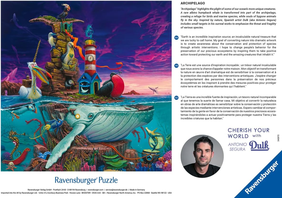 Becsüld meg a világod – Szigetvilág Ravensburger 500 darabos kirakó puzzle (RA - 12001472) - puzzlegarden