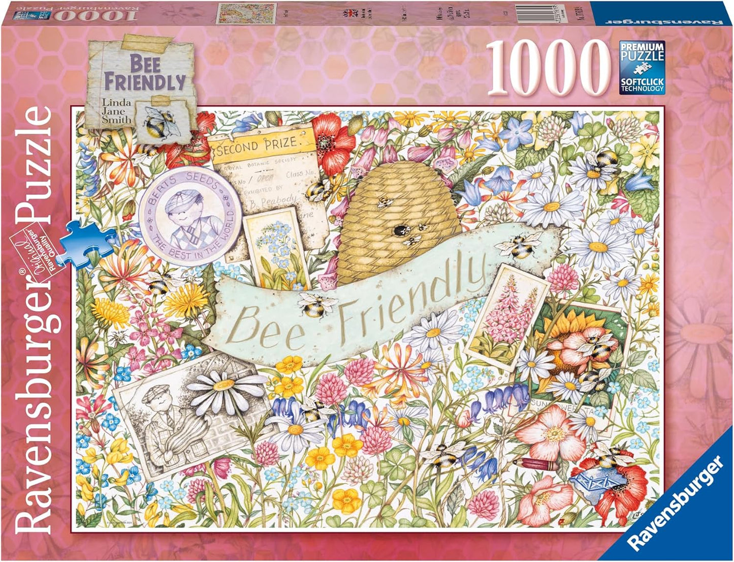 Bee Friendly Ravensburger 1000 darabos kirakó puzzle (RA - 17619) - puzzlegarden