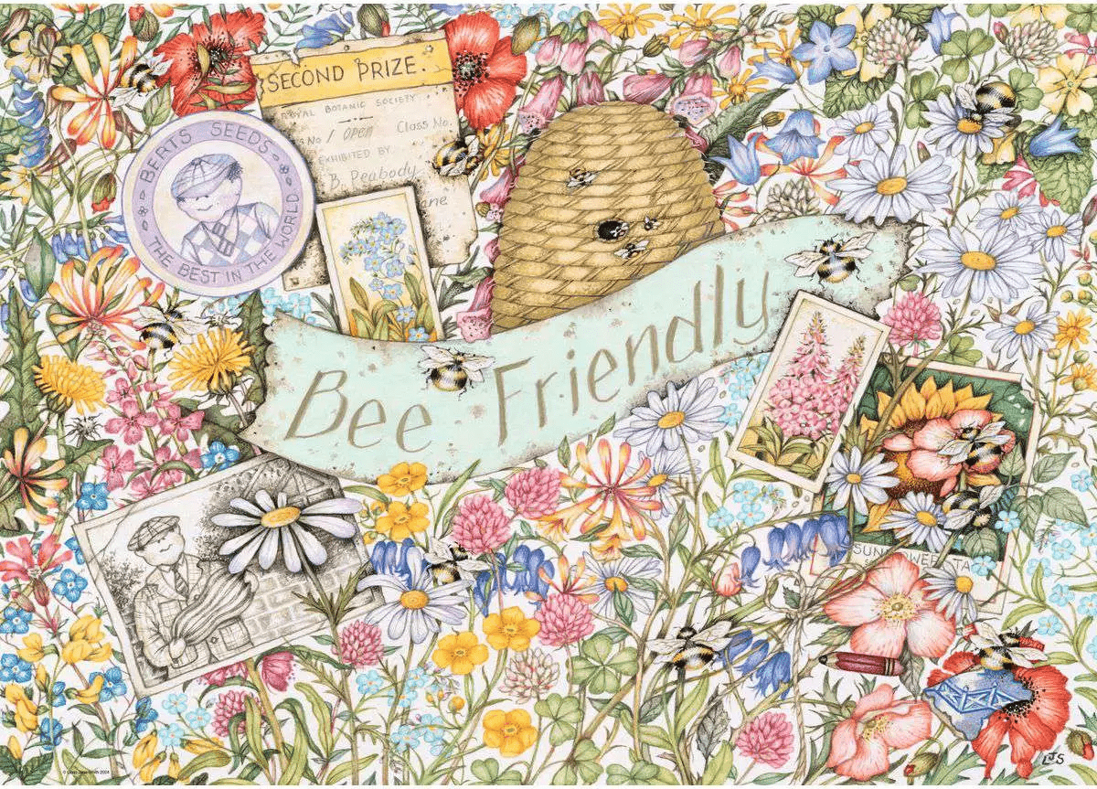 Bee Friendly Ravensburger 1000 darabos kirakó puzzle (RA - 17619) - puzzlegarden