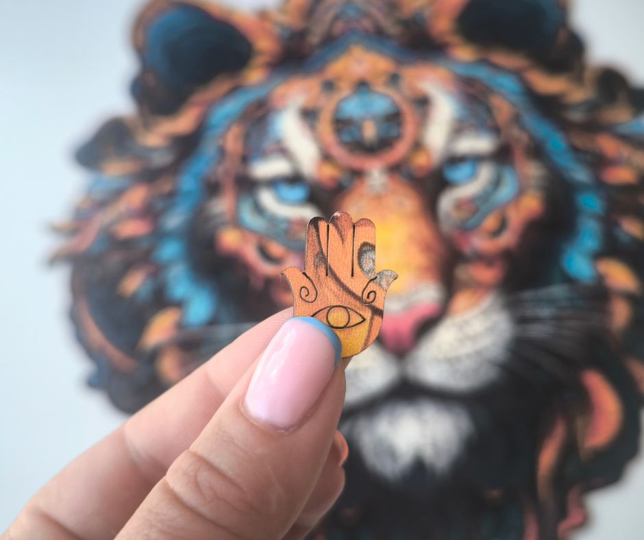 Béke és harmónia – A tigris bátorsága Milliwood 400 darabos kirakó puzzle (MW - 5060) - puzzlegarden