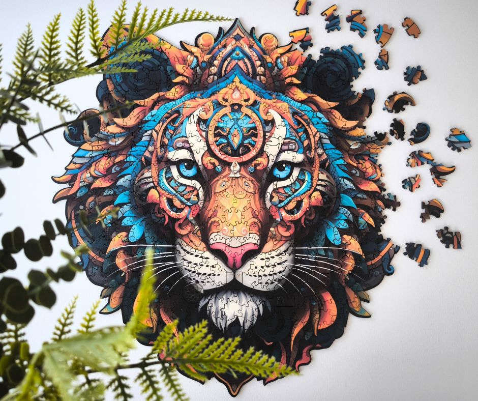 Béke és harmónia – A tigris bátorsága Milliwood 400 darabos kirakó puzzle (MW - 5060) - puzzlegarden