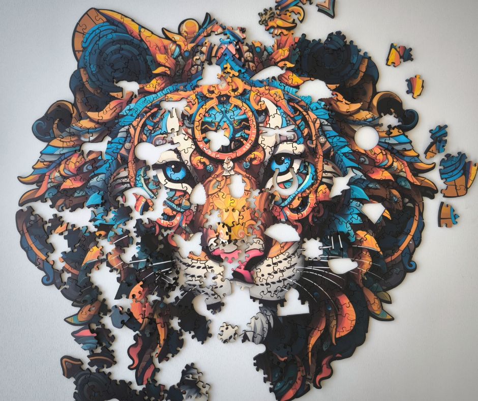 Béke és harmónia – A tigris bátorsága Milliwood 400 darabos kirakó puzzle (MW - 5060) - puzzlegarden