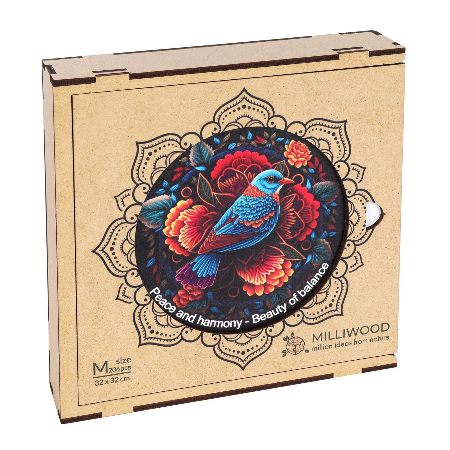 Béke és harmónia – Az egyensúly szépsége Milliwood 206 darabos kirakó puzzle (MW - 5061) - puzzlegarden