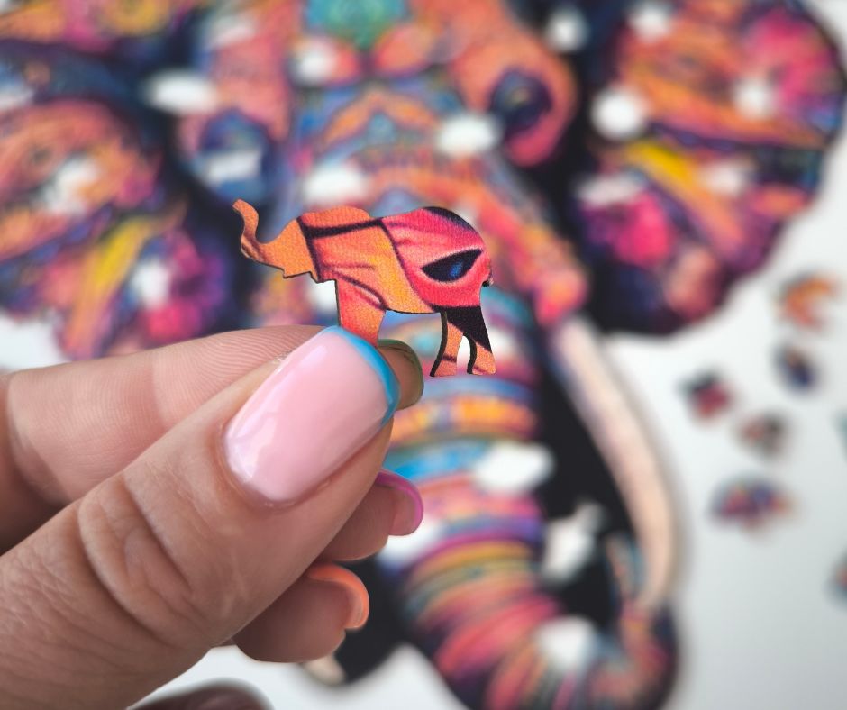 Béke és harmónia – Elefánterő Milliwood 400 darabos kirakó puzzle (MW - 5062) - puzzlegarden