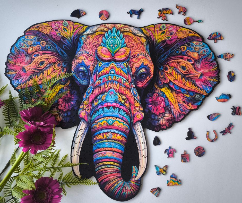 Béke és harmónia – Elefánterő Milliwood 400 darabos kirakó puzzle (MW - 5062) - puzzlegarden