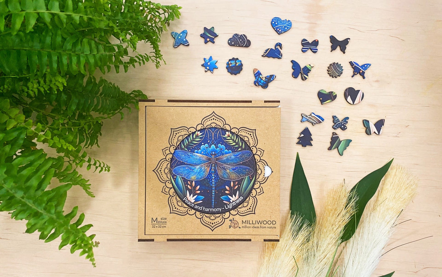 Béke és harmónia – Könnyedség Milliwood 206 darabos kirakó puzzle (MW - 5067) - puzzlegarden