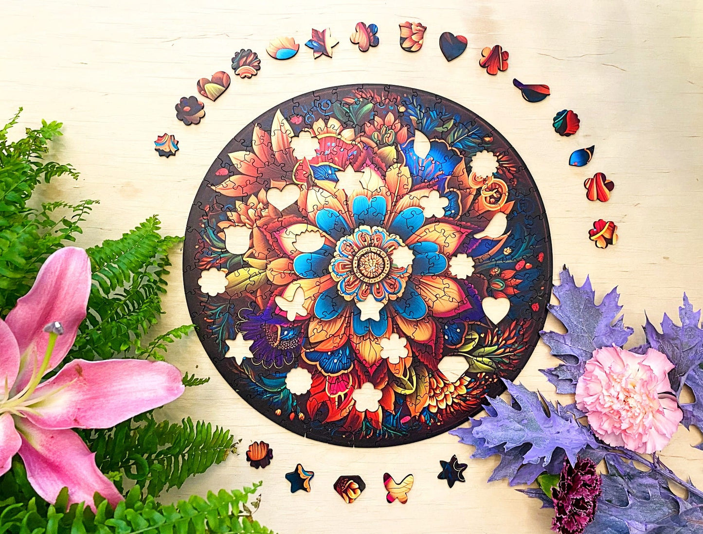 Béke és harmónia – Levéldíszek Milliwood 206 darabos kirakó puzzle (MW - 5063) - puzzlegarden