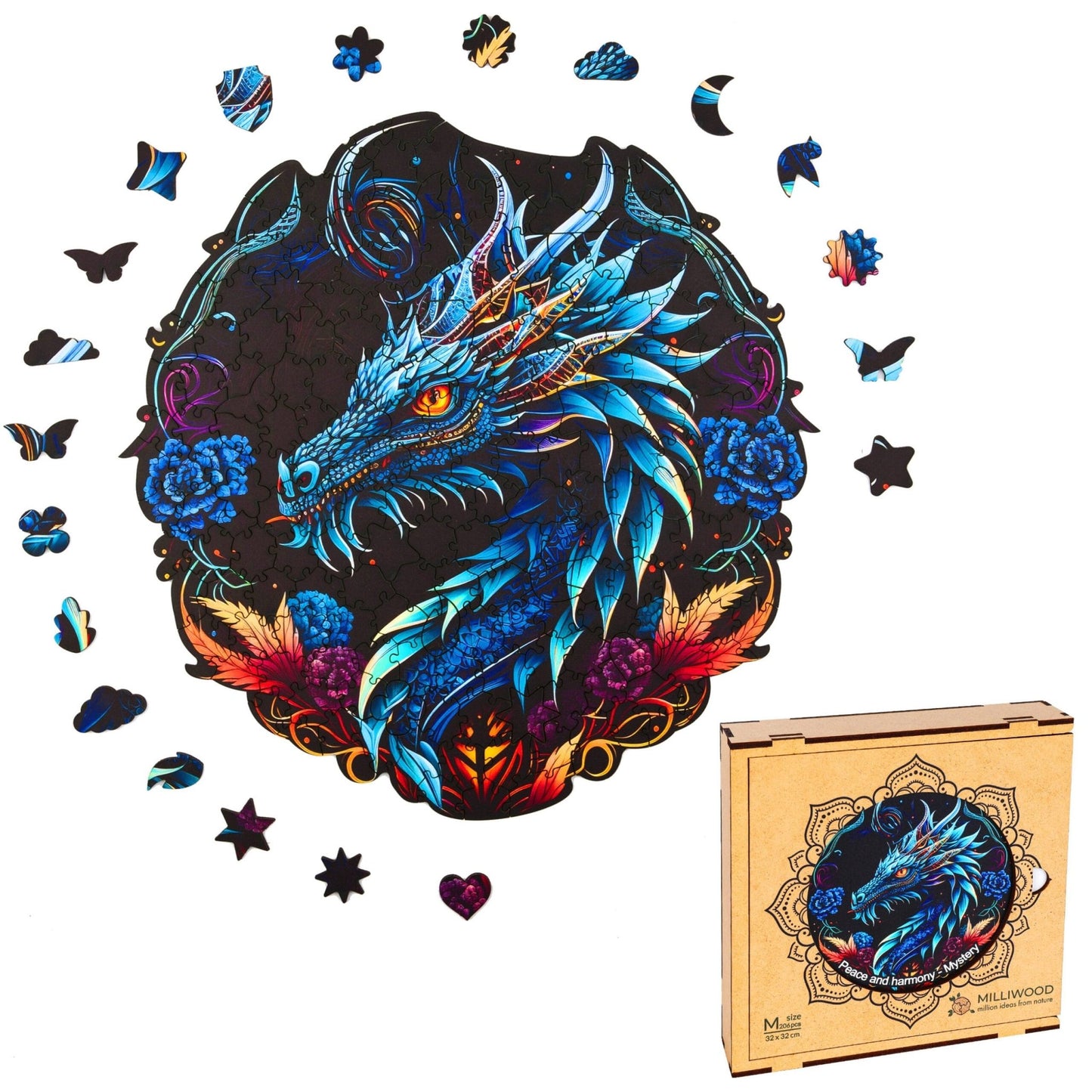 Béke és harmónia – Rejtély Milliwood 206 darabos kirakó puzzle (MW - 5071) - puzzlegarden