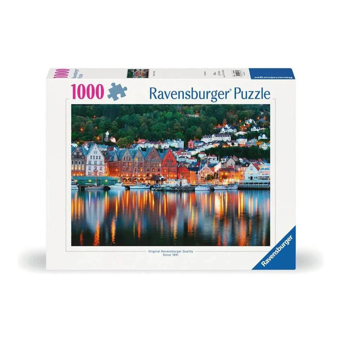 Bergen, Norvégia Ravensburger 1000 darabos kirakó puzzle (RA - 12000669) - puzzlegarden