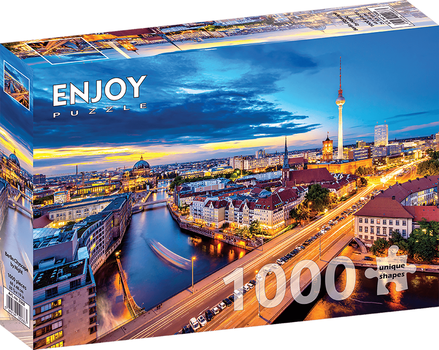 Berlin felett az ég Enjoy 1000 darabos kirakó puzzle (EN - 2068) - puzzlegarden
