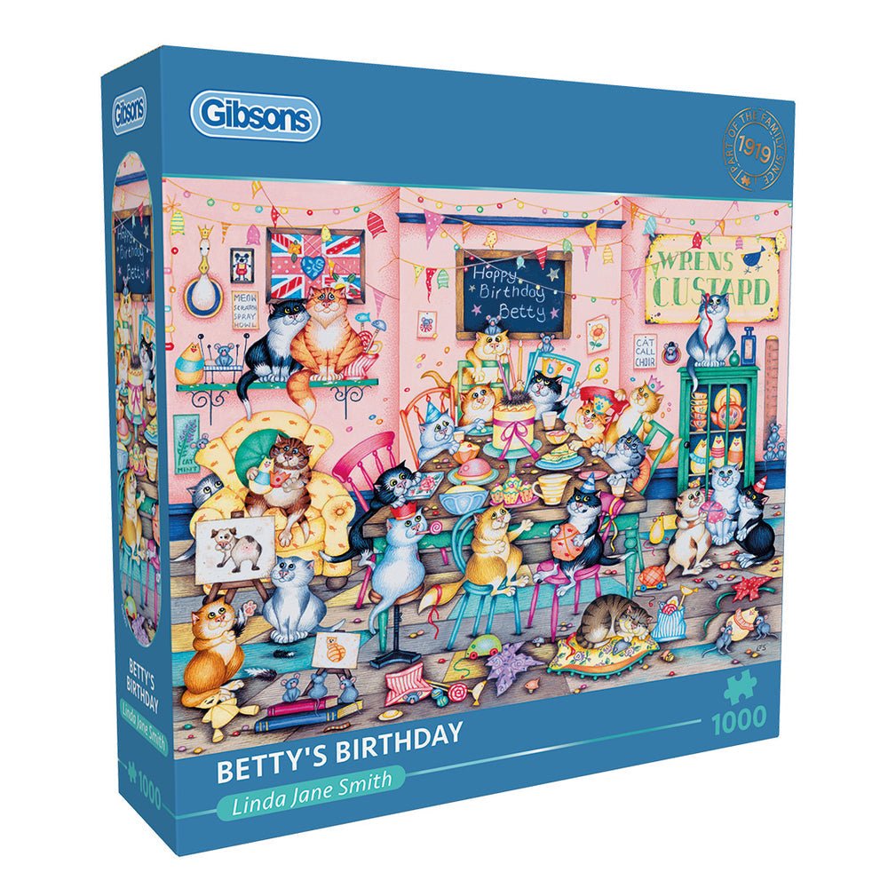 Betty's Birthday Gibsons 1000 darabos kirakó puzzle (G - G6403) - puzzlegarden