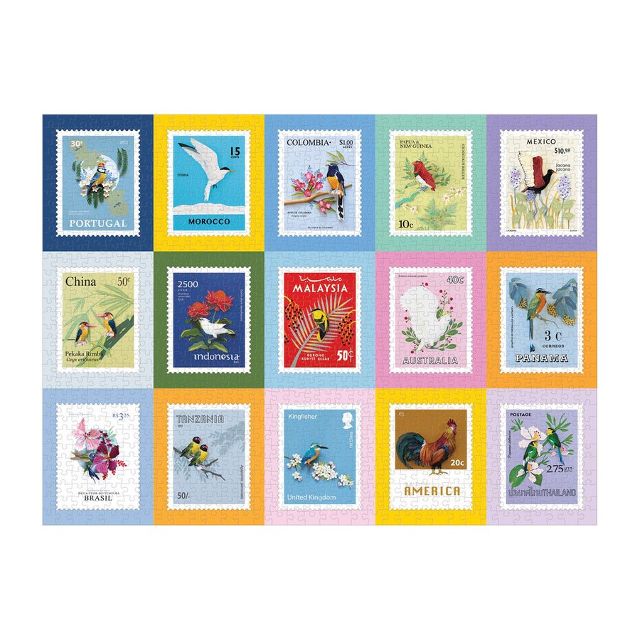 A Világ Madarai Galison 1000 darabos kirakó puzzle (GA - M040720H) - puzzlegarden