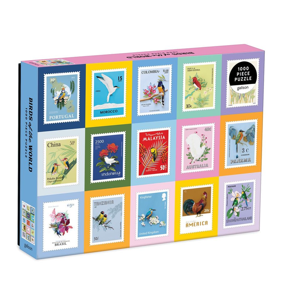 A Világ Madarai Galison 1000 darabos kirakó puzzle (GA - M040720H) - puzzlegarden