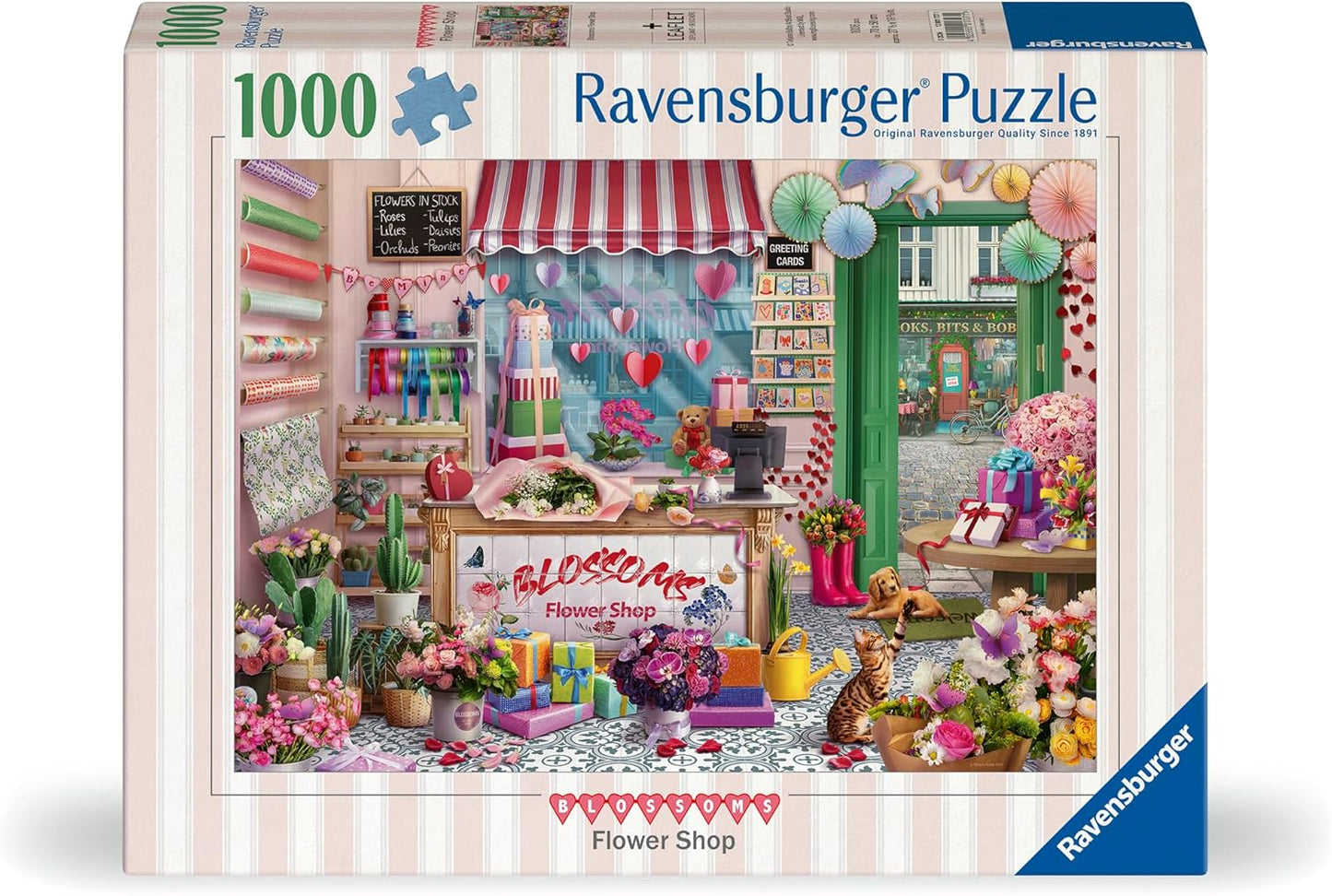 Blossoms virágboltja Ravensburger 1000 darabos kirakó puzzle (RA-12001727) - puzzlegarden