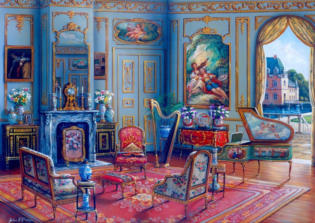 A Zeneszoba Bluebird 1000 darabos kirakó puzzle (BB - P - 70341) - puzzlegarden