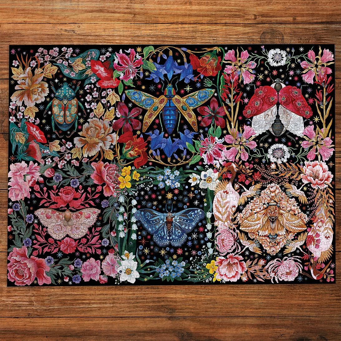 Bogarak virágba borulva Gibsons 1000 darabos kirakó puzzle (G - G6625) - puzzlegarden