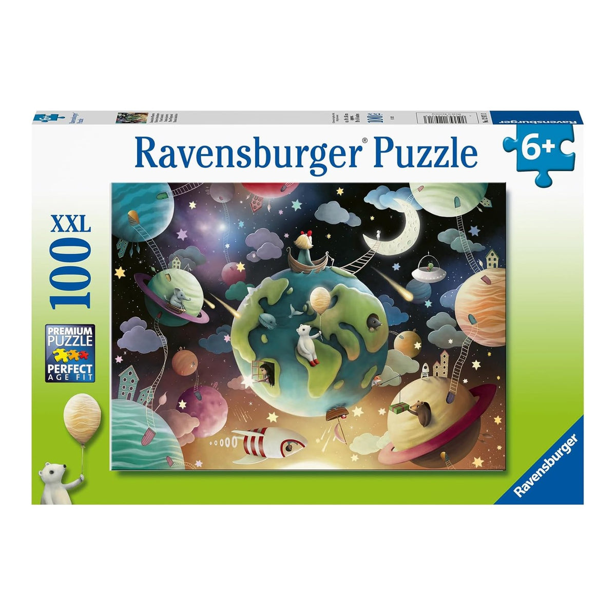 Bolygó Játszótér Ravensburger 100 darabos kirakó puzzle (RA - 12971) - puzzlegarden