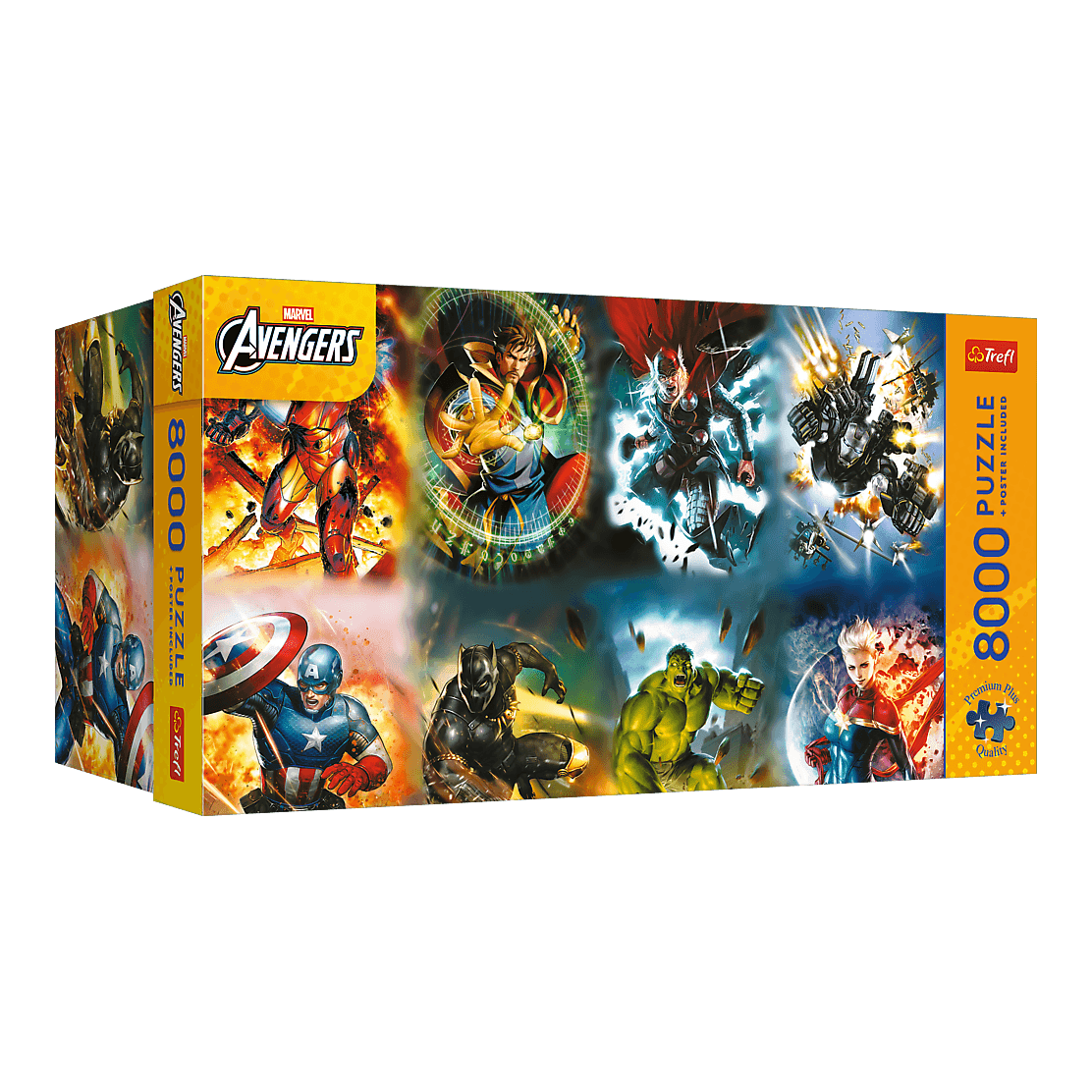 Bosszúállók: Legendák akcióban Trefl 8000 darabos kirakó puzzle (TR-81052) - puzzlegarden