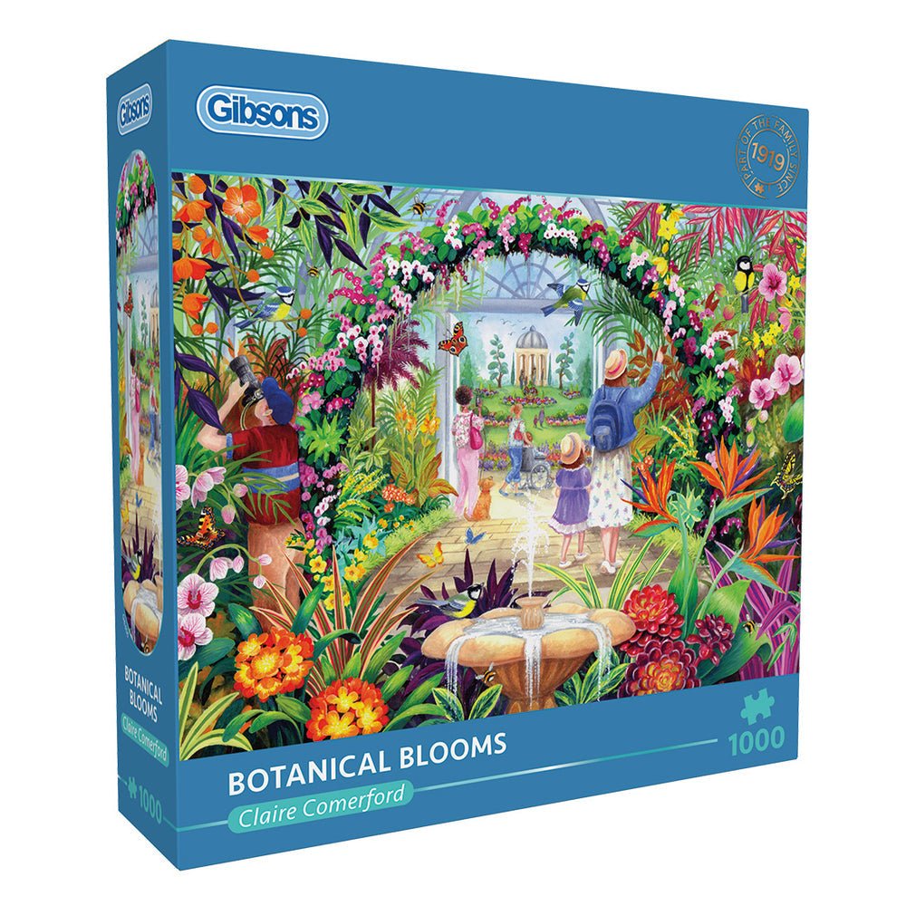 A Botanikuskertben Gibsons 1000 darabos kirakó puzzle (G - G6405) - puzzlegarden
