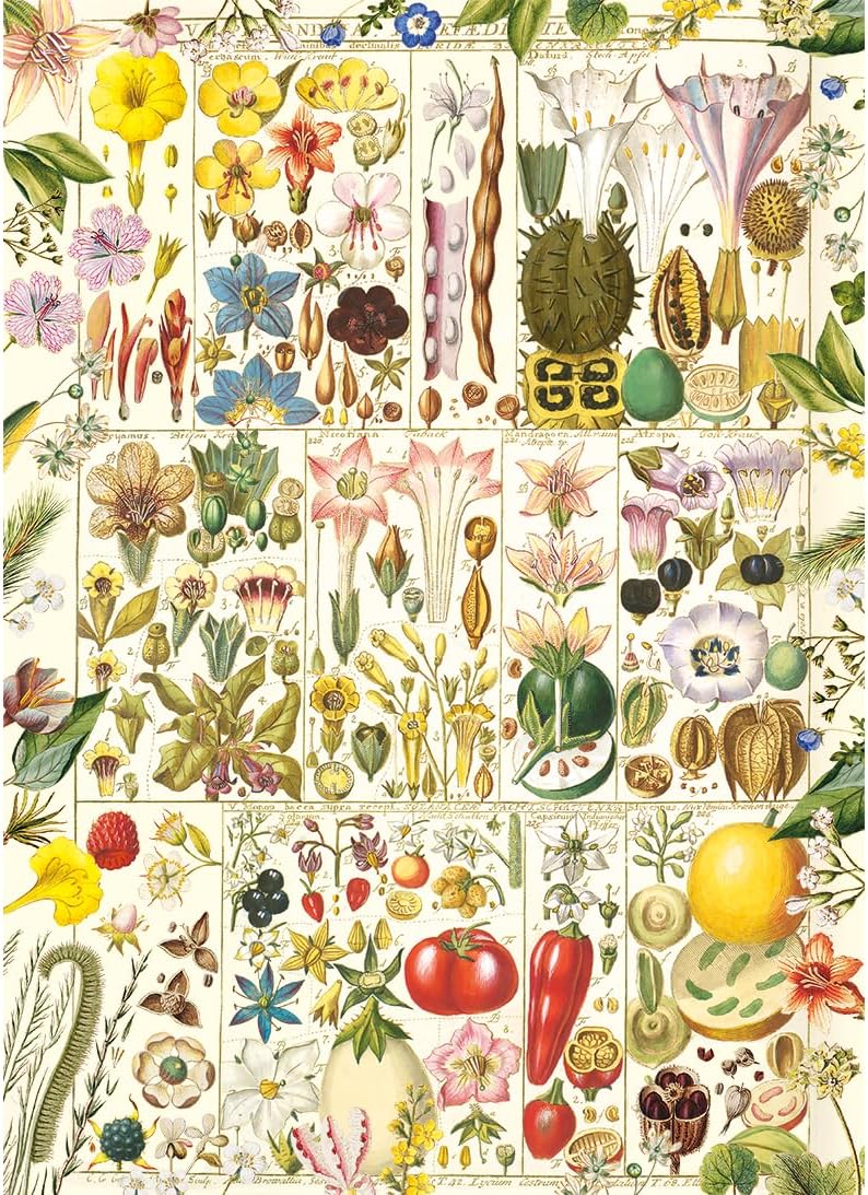 Botanikai művészet Gibsons 1000 darabos kirakó puzzle (G - G7160) - puzzlegarden
