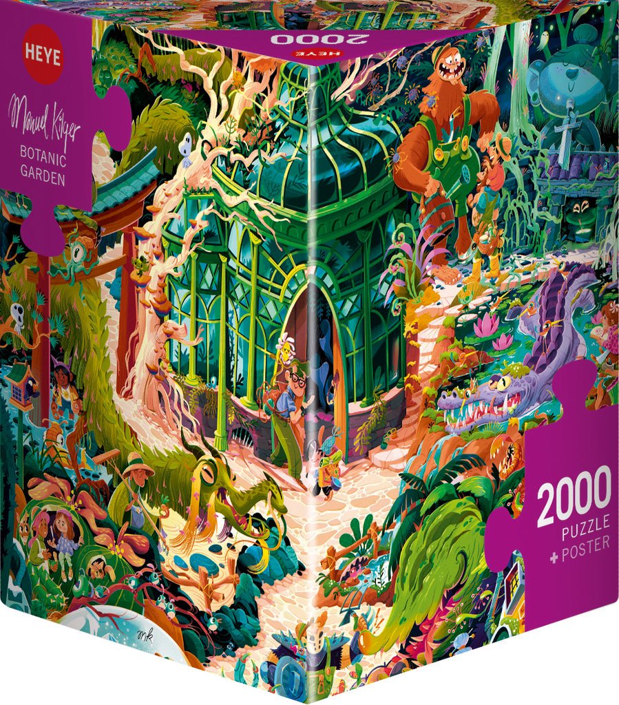 Botanikus kert HEYE 2000 darabos kirakó puzzle (HE - 30088 4001689300883) - puzzlegarden