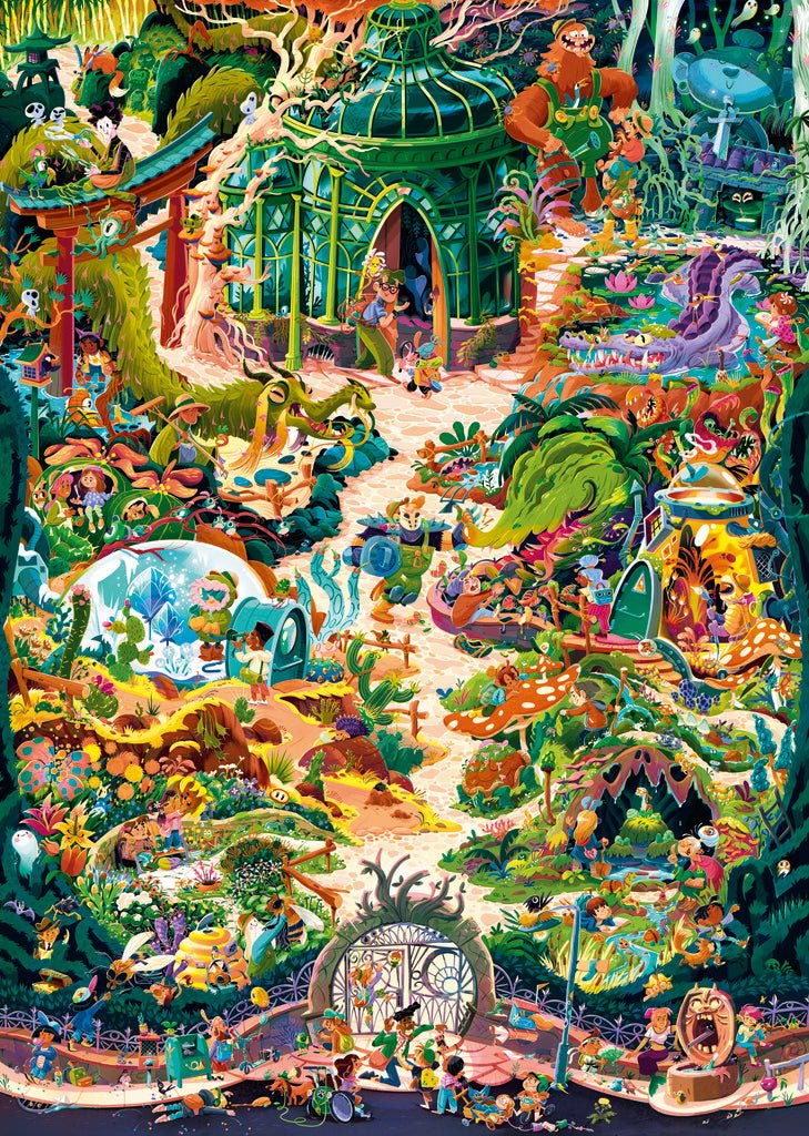 Botanikus kert HEYE 2000 darabos kirakó puzzle (HE - 30088 4001689300883) - puzzlegarden