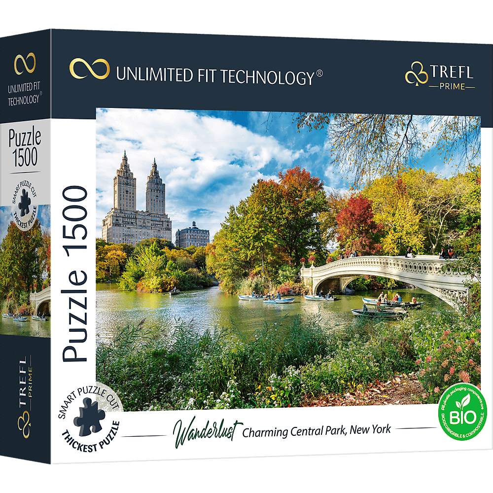Bűbájos Central Park, New York Trefl Prime 1500 darabos kirakó puzzle (TR - 26194) - puzzlegarden